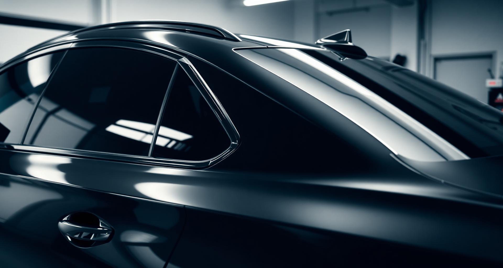 Vehicle with SunTek tint showing factory-grade finish
